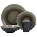 Zazen 16-pc. Dinnerware Set - Gray