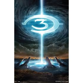 Halo 3 Logo Game Poster Xbox 360 Halo3