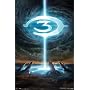 Halo 3 (Logo) Art Poster Print - 24" X 36"