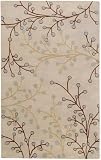 Athena Ivory Contemporary Rug Size: Scatter / Novelty 2' x 3'