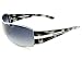 Authentic Prada SPR56H Sunglasses Sun Glasses SILVER MARBLE BLACK Lens FADED GRAY Frame