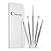 Comedone Extractor for Blackhead and Blemish - Set of 5 with Case