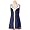 Womens Balle de Match Sting-Ray Dress-Navy (X-Small)