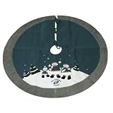 Philadelphia Eagles Snowman Tree Skirt