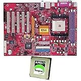 Electronics : Pcchips K8 Motherboard M870 SiS755, FSB 800/AGP8x/DDR400/SND/LAN/SATA. Supports AMD Athlon 64 / Sempron processor - Socket 754.