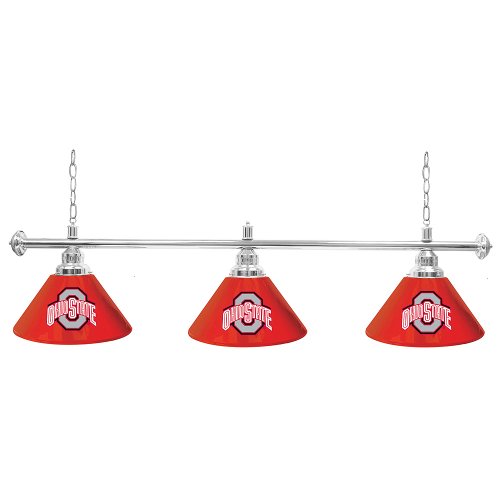 NCAA Ohio State 60 Inch three-shade billiard Lamp 