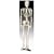 Scientific Anatomical Model : Medium Anatomical Skeleton with Spinal Nerves