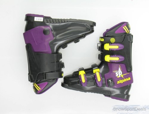 Buy New Alpina Sport SP Black Mens Ski Boots Size 7.5 by Alpina