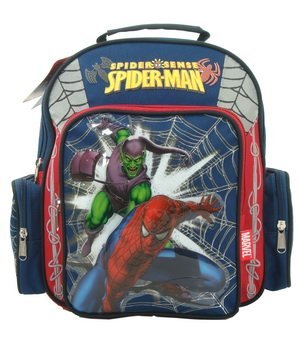  Marvel Spiderman Backoack - 12" Toddler Backpack - Good Vs. Evil