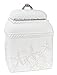 Mud Pie Kitchen Canister (Set of 3), Starfish, White