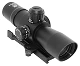 NcStar Scope MARK III Tactical 4X32 Rangefinder Reticle With Quick Release Weaver Style Picatinny Mounting System.