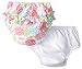 i play. by green sprouts Snap Reusable Swim Diaper (2pk) | No other diaper necessary, UPF 50+ protection,White/White Zinnia,18 Months