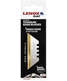 LENOX Gold 20350-GOLD5C Titanium Edge Utility Knife Blade - 5 Pack