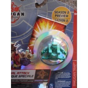 Bakugan Battle Brawlers - Loose Figure - ZOACK (TRAP - Green Sealed in Package)