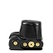 MegaGear Ever Ready Protective Leather Camera Case, Bag for Samsung NX500 with 16-50 mm Compact System Camera (Black) (MG542)