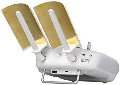 HeliPix Copper Parabolic Antenna Range Booster for DJI Phantom 4 Phantom 3 Professional Advanced Inspire 1 Controller Transmitter Signal Extend (2 pcs)