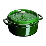 Staub8.875QuartRoundCocotte,Basil
