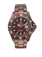 Light Time Reloj Alluminium Marrón