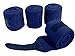 Derby Originals Set of 4 Super Soft Fleece Horse Polo Wraps with Velcro