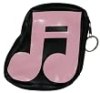 Pink Music Note Coin Purse