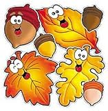 ACCENT PUNCH-OUTS AUTUMN LEAVE
