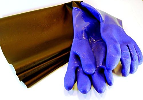 GLOVES for Sandblaster Blast Cabinet - 1 Pair - 24" x 6" - SIZE: LARGE - Made in USA by Tacoma Company