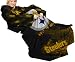 NFL Pittsburgh Steelers Adult Comfy Throw, Officially Licensed Blanket with Sleeves by Northwest, "Smoke" Design
