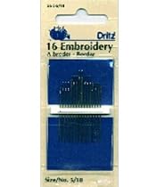 Embroidery Hand Needles-Size 5/10 16/Pkg