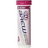 GU Energy Labs Brew Electrolyte Energy Drink Tablets, Tri-Berry, 12 Count