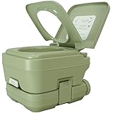 PARTYSAVING New 5.3 Gallon, 2.6 Gallon Travel Outdoor Camping Boat Portable Toilet Potty