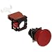 Omron A22E-MP-01 Emergency Stop Operation Unit and Switch, Screw Terminal, IP65 Oil-Resistant, Non-Lighted, Push-Lock Turn-Reset Operation, Red, 40mm Diameter, Single Pole Single Throw Normally Closed Contacts