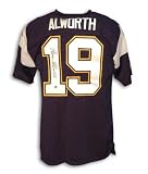 Autographed Lance Alworth San Diego Chargers Navy Blue Throwback Jersey
