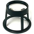 Round Stand Magnifier Aspheric Lens Reading Optical 5X