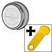DS1921G Thermochron Temperature Logger WITH FREE FOB - Stainless Steel construction is ideal for harsh environments