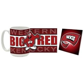 Western Kentucky Mug & Coaster Gift Box Combo 0 Beverage Drinkware