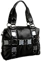 KATHY Van Zeeland Pretty Woman Satchel,Black,one size
