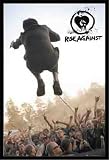 Poster - Rise Against Poster + MDF-Rahmen, schwarz von Rise Against