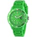 Madison New York Unisex-Armbanduhr Candy Time Analog Silikon gr�n U4167-10/2