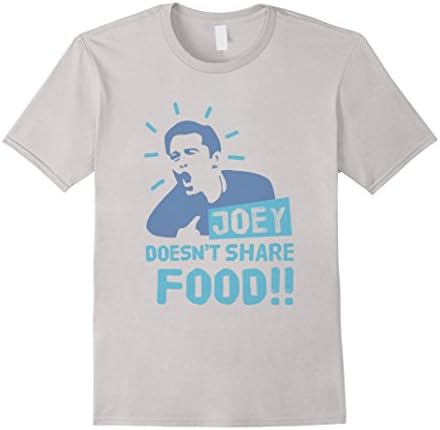 Men's Doesn't Share Food! 2XL Silver