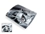 Bundle Monster Vinyl Skins For Sony Playstation PS3 Game Console - Cover Faceplate Protector Sticker Art Decal Accessory - White Race Car