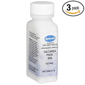 Hyland's Calcarea Phosphorica Tablets, 250 Tablets (Pack of 3) by Hyland's Homeopathic