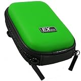 Ex-Pro ® Green Hard Clam Digital Camera Case Bag for Samsung Digimax PL150
