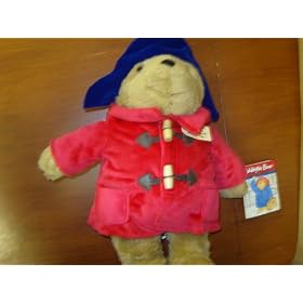 30cm Paddington Red Coat