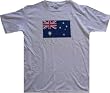 AUSTRALIAN FLAG - White T-shirt