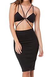 Sleeveless Spring Summer Winter Checkered Print Polyester/Spandex Midi Dress 