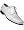 Aris Allen Men's White Leather Oxford Captoe Dance Shoes with Leather Soles