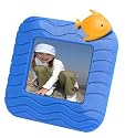 Noah Company Envizen Digital EF0351 3.5-Inch Digital Photo Frame (Blue)