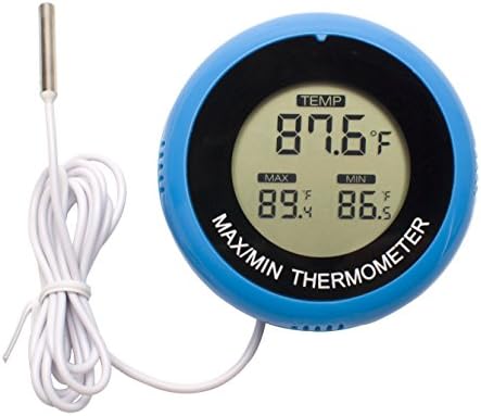Aquarium Thermometer,Daen Digital Water Thermometer For Fish Tank Aquarium Marine Temperature