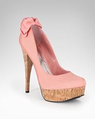 Kahlilia Bow Cork Heel Pump