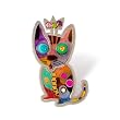 Cat with Crown Pin #0214 Cat with Crown Pin #0214
